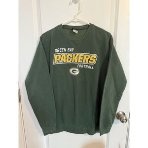 Vintage Youth XL NFL Green Bay Packers Crewneck Sweatshirt 90's Team Apparel